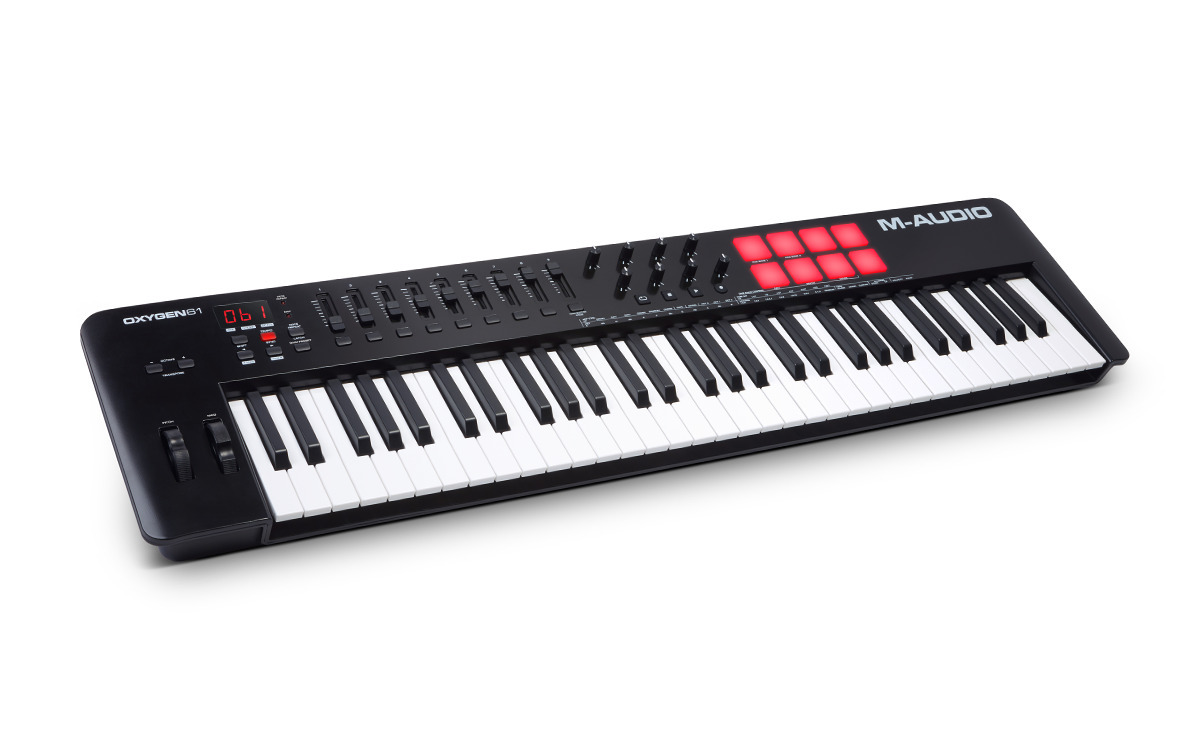 M-Audio Oxygen 61 (MKV) MIDI-klaviatuur, 61 klahvi