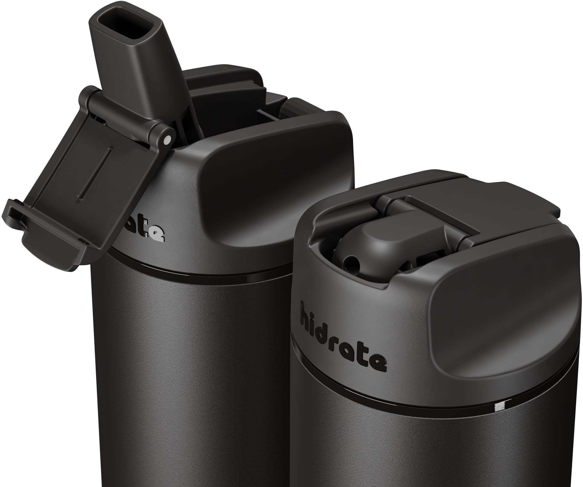 HidrateSpark PRO Straw nutikas joogipudel, 0,62 L, must - Image 3