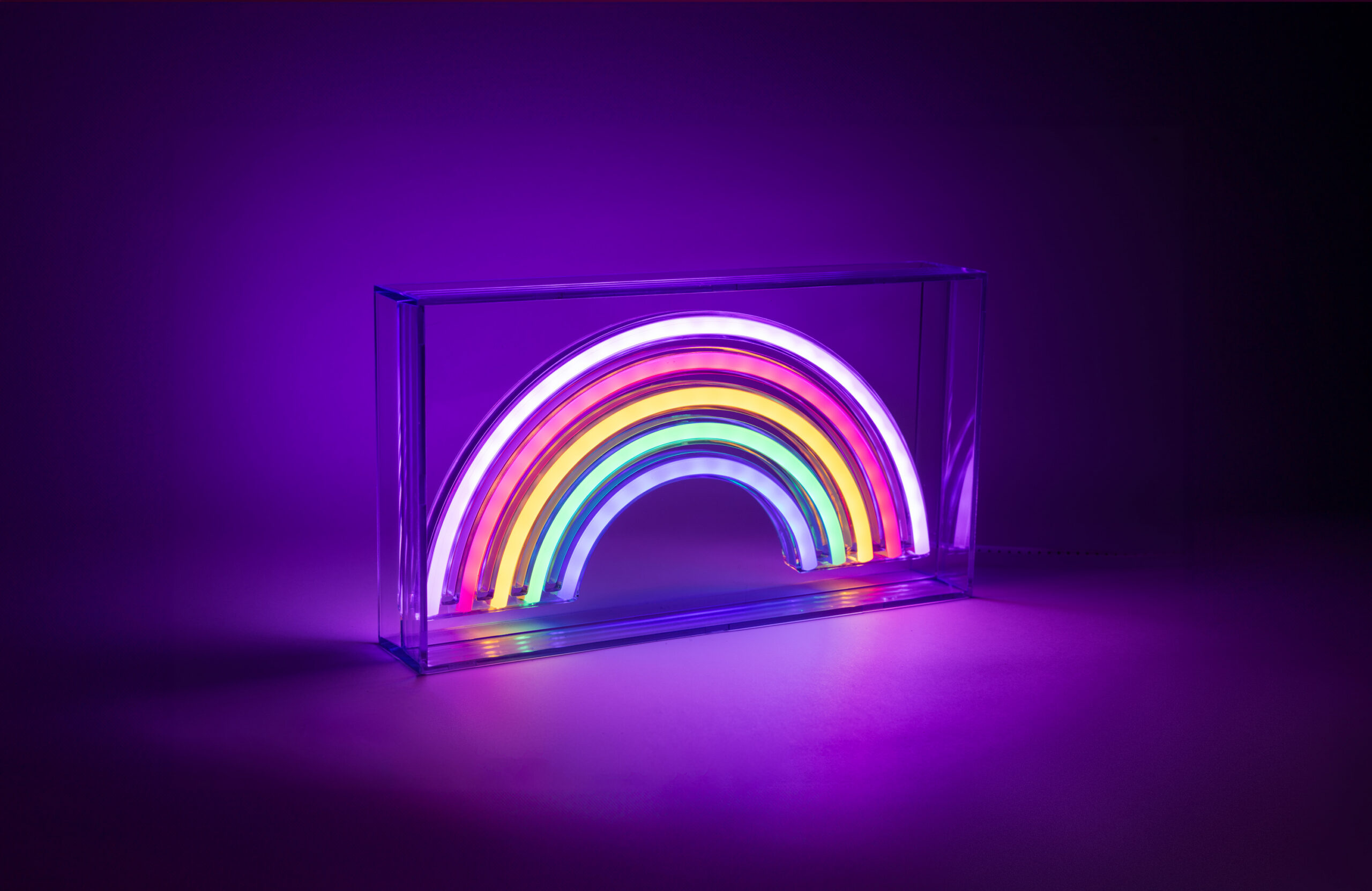 Fuj:tech Neon Rainbow LED-laua- või seinalamp