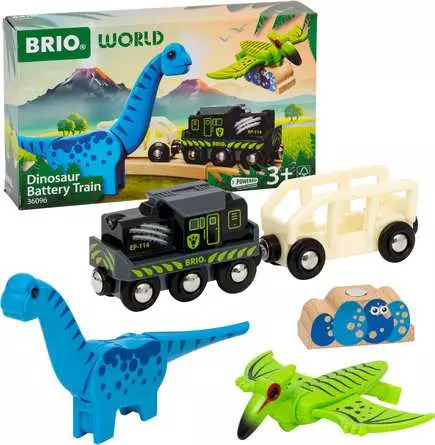 BRIO 36096 - Dinosauruste patareidega rong