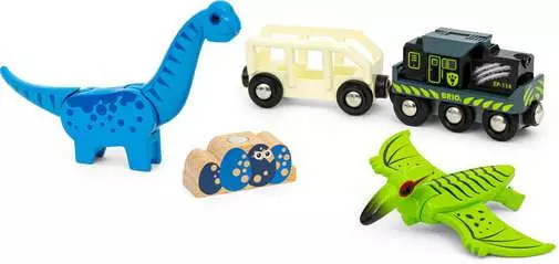 BRIO 36096 - Dinosauruste patareidega rong - Image 2