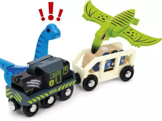 BRIO 36096 - Dinosauruste patareidega rong - Image 5