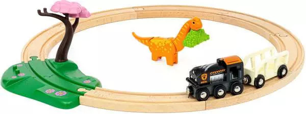 BRIO 36098 - Dinosauruste ringikujuline rööbastee komplekt - Image 2