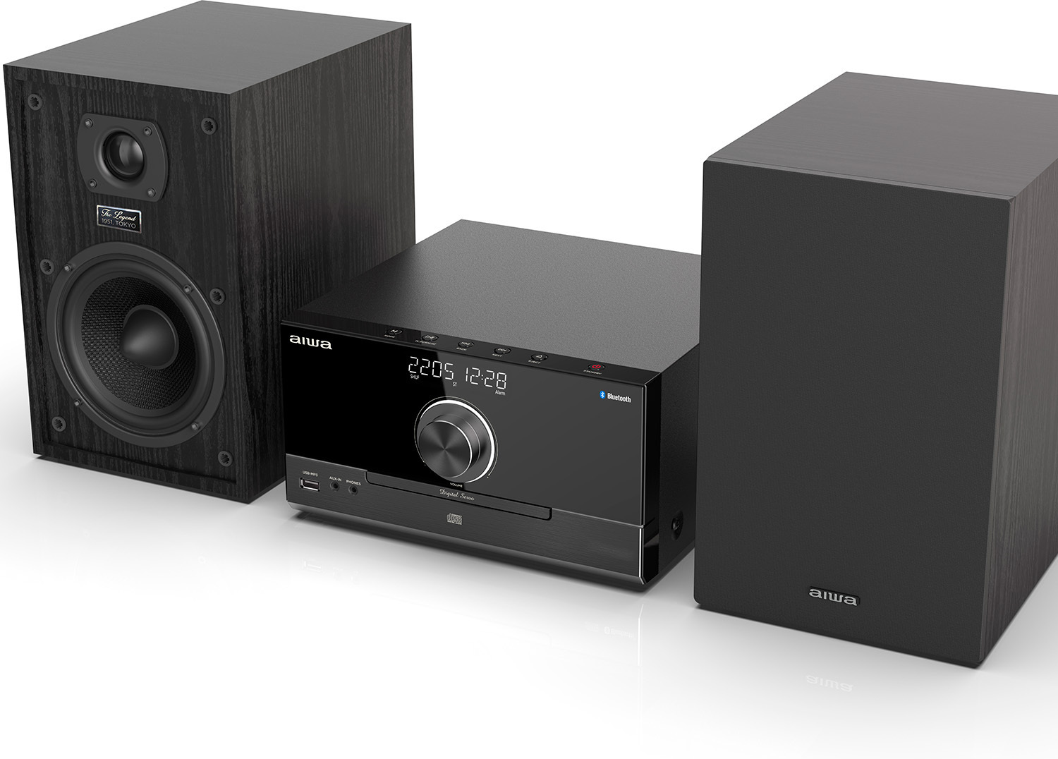 Aiwa MSBTU-600 mikrosüsteem, must - Image 4