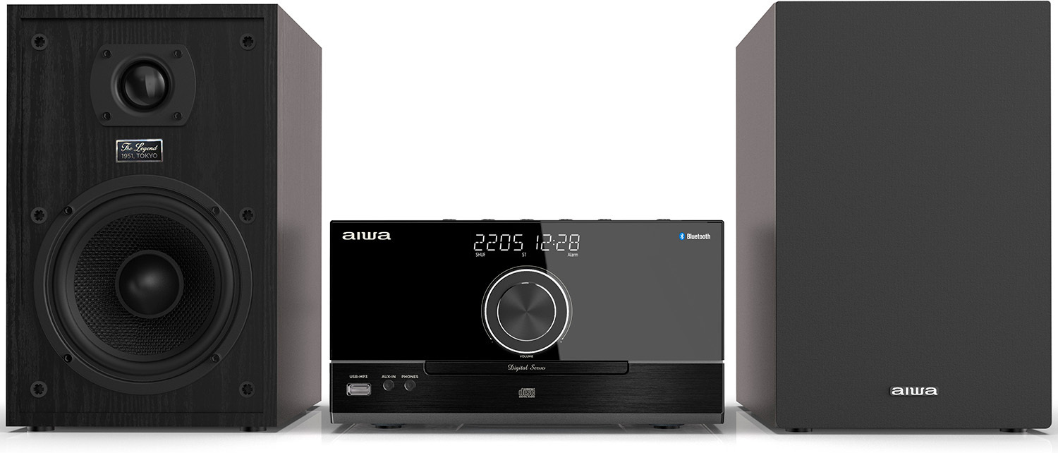 Aiwa MSBTU-600 mikrosüsteem, must - Image 3