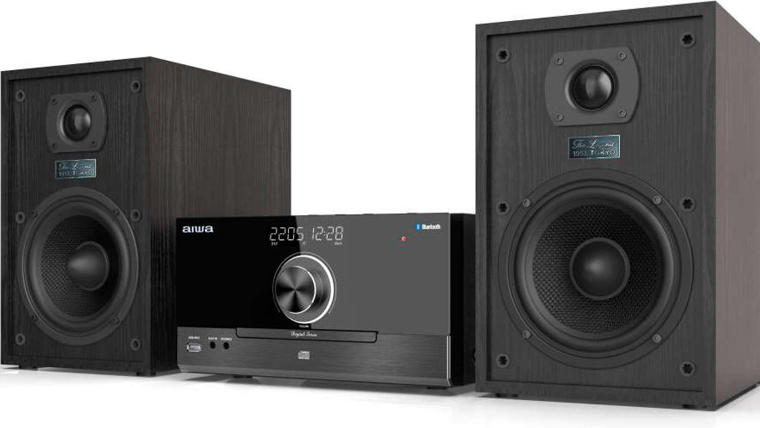 Aiwa MSBTU-600 mikrosüsteem, must - Image 2