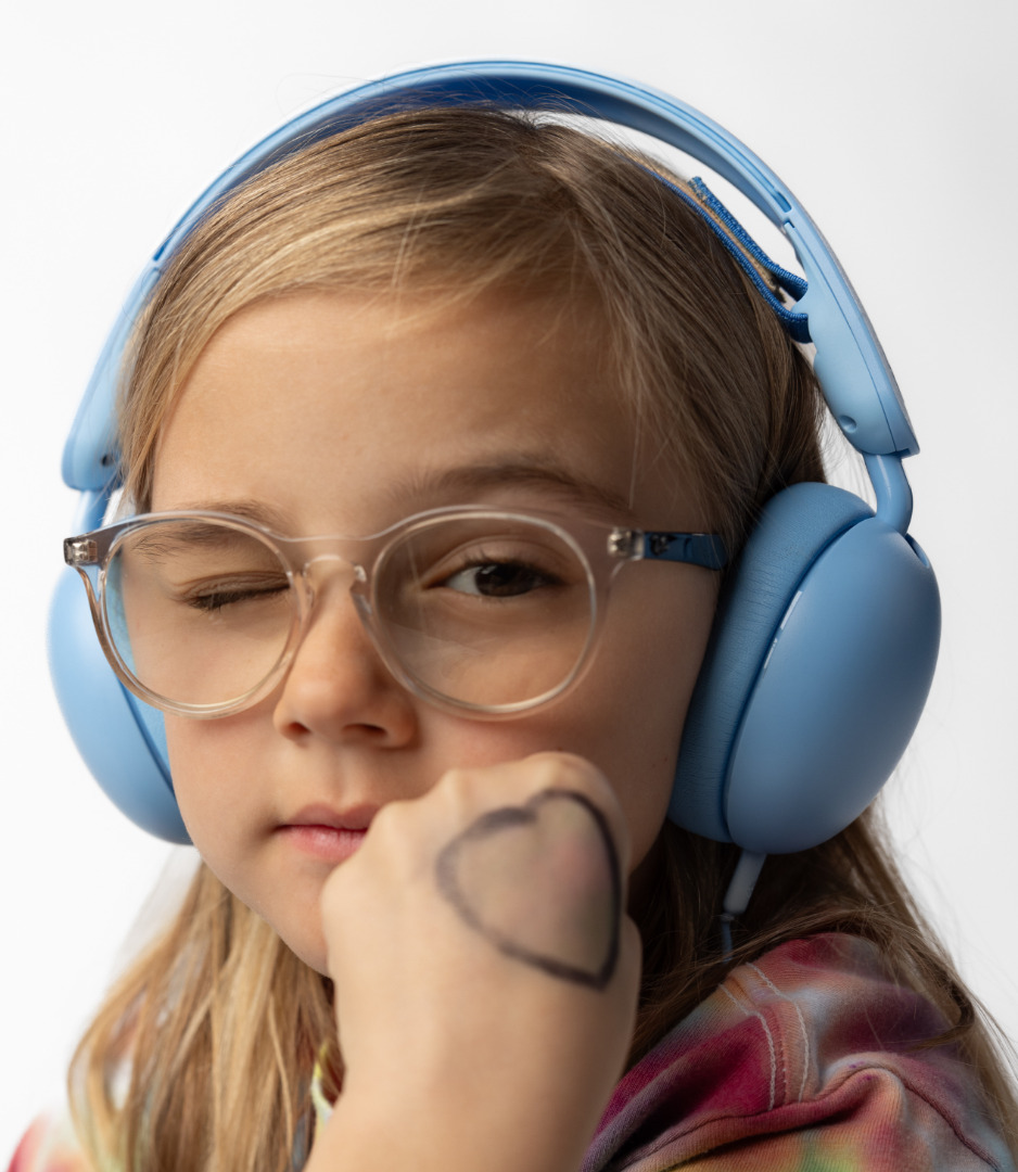 Skullcandy Grom juhtmega peavõruga kõrvaklapid, sinised - Image 4