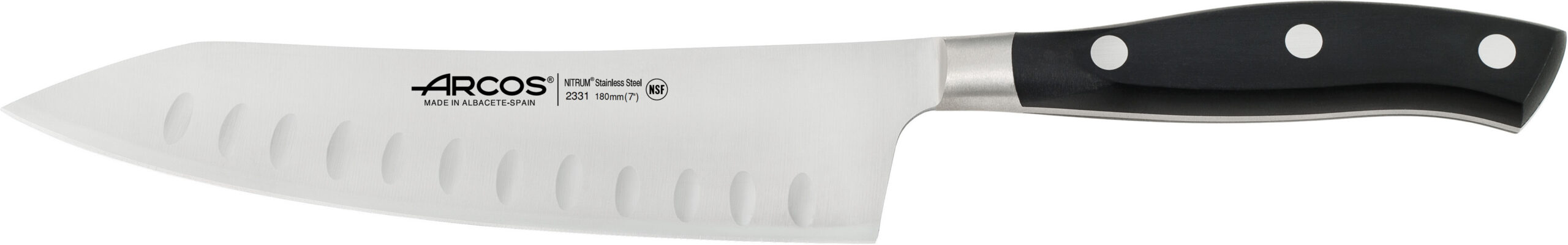 Arcos Riviera Santoku nuga 18 cm