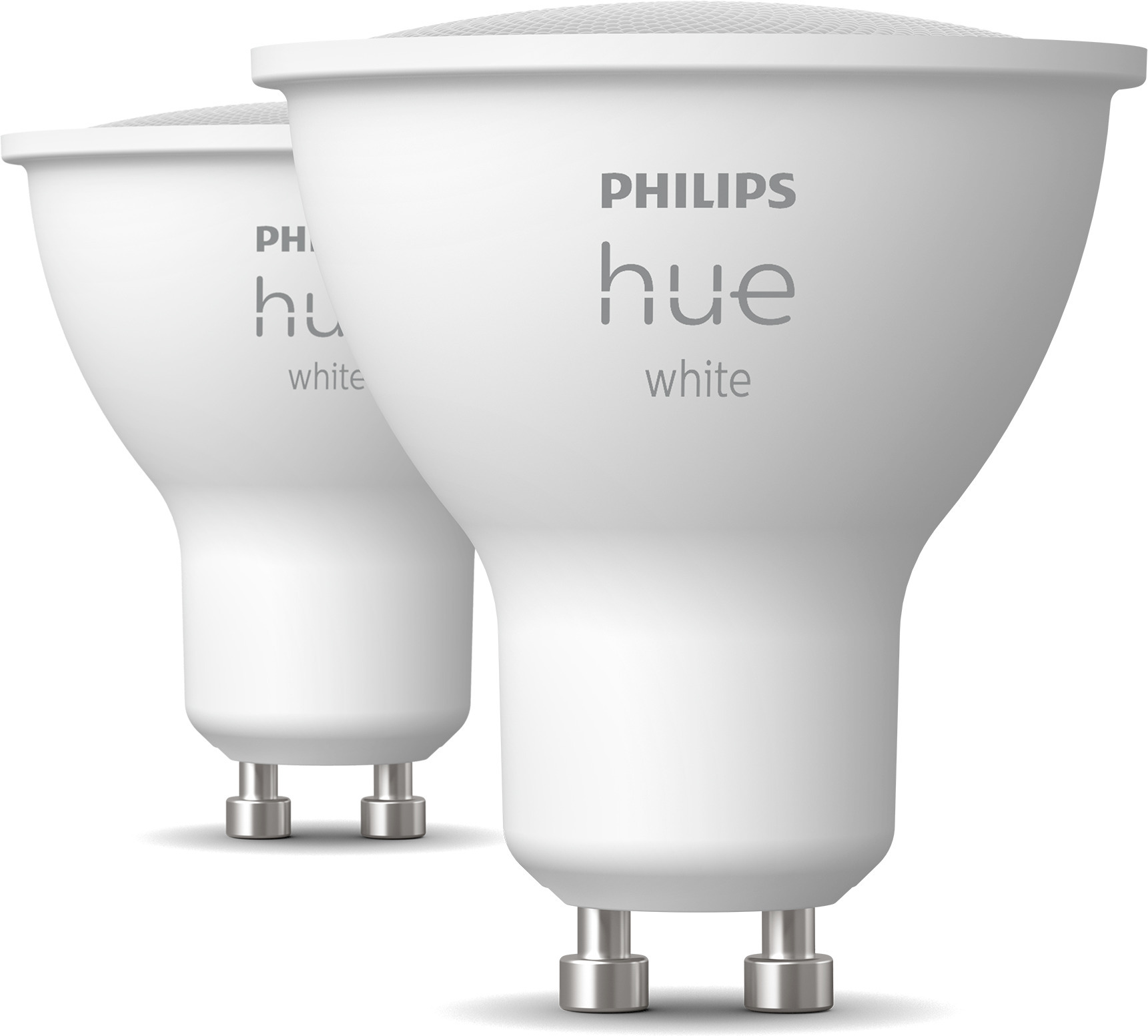 Philips Hue LED nutipirn, BT, valge, GU10, 4.2 W, 2 tk pakis