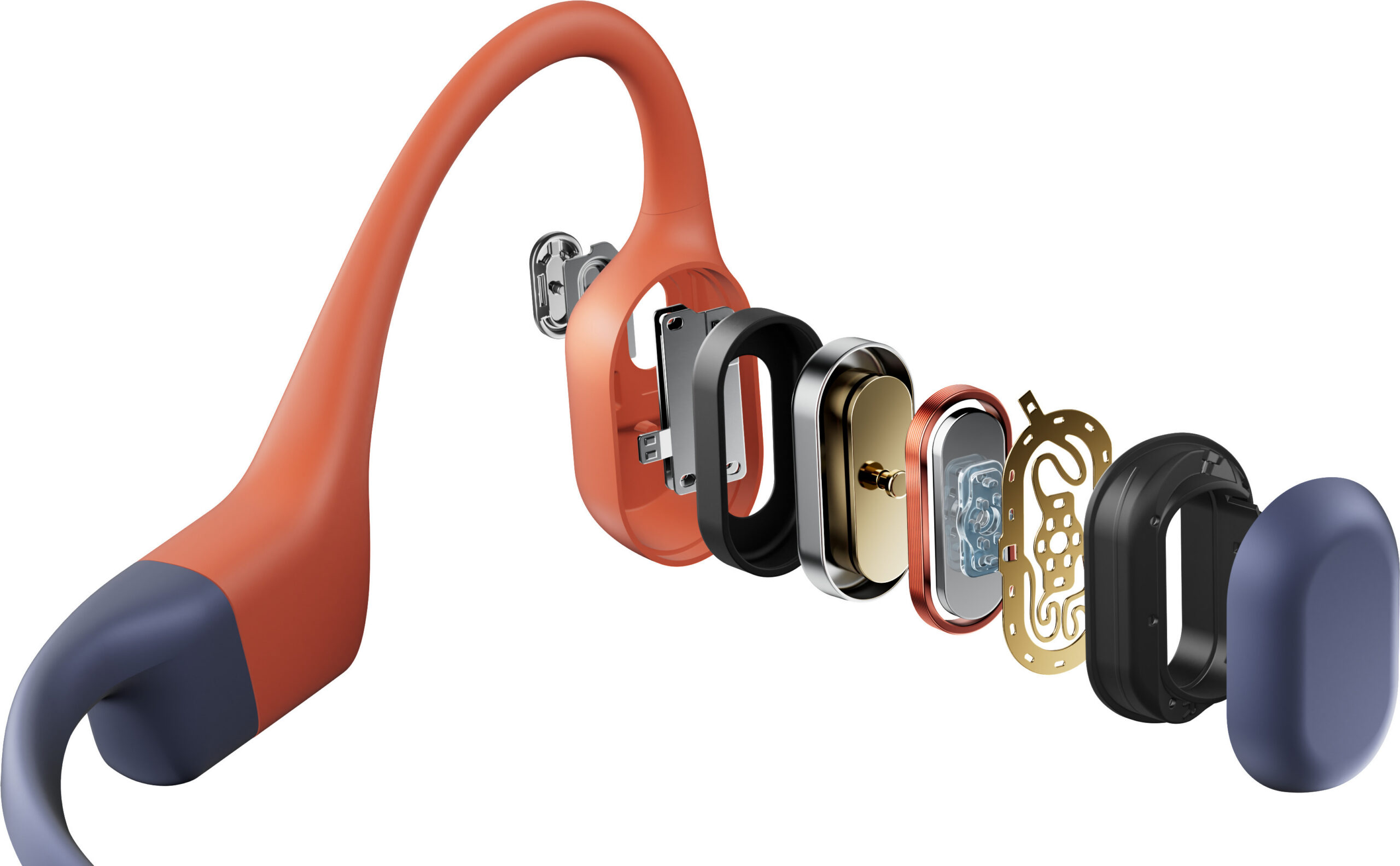 Shokz Openswim Pro luujuhtivusega kõrvaklapid, punased - Image 5