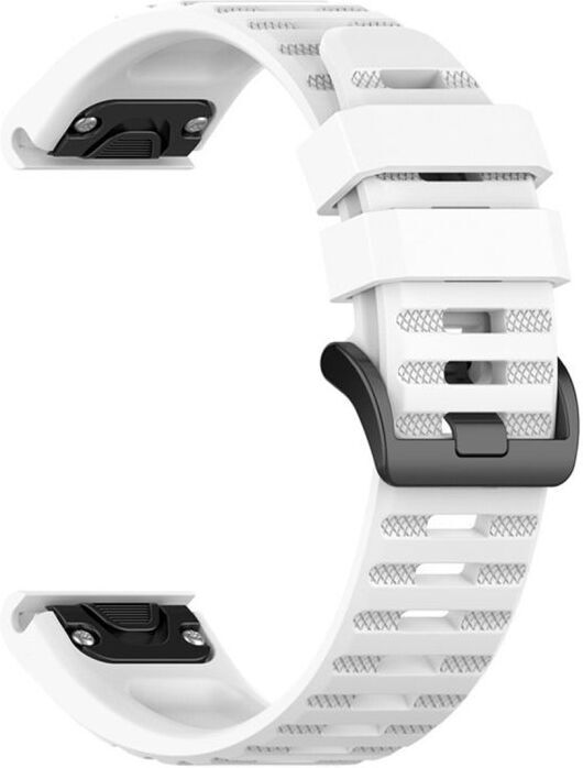 Fikseeritud QuickFit silikoonrihm, 20 mm, valge - Image 2