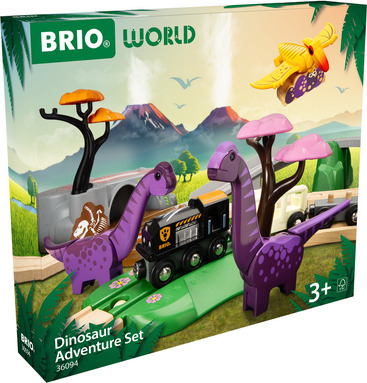 BRIO World 36094 - Dinosauruste seikluskomplekt