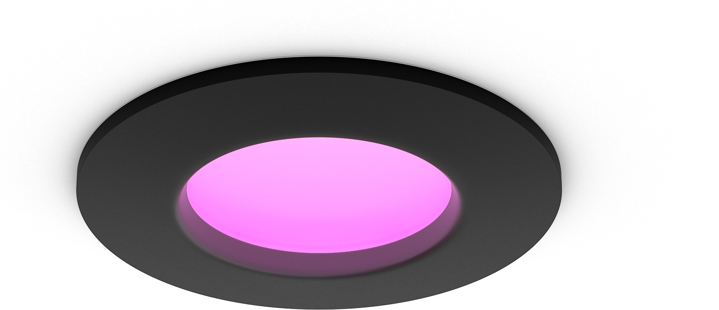 Philips Hue Slim süvistatav valgusti S - süvistatav kohtvalgusti, 90 mm, must - Image 2