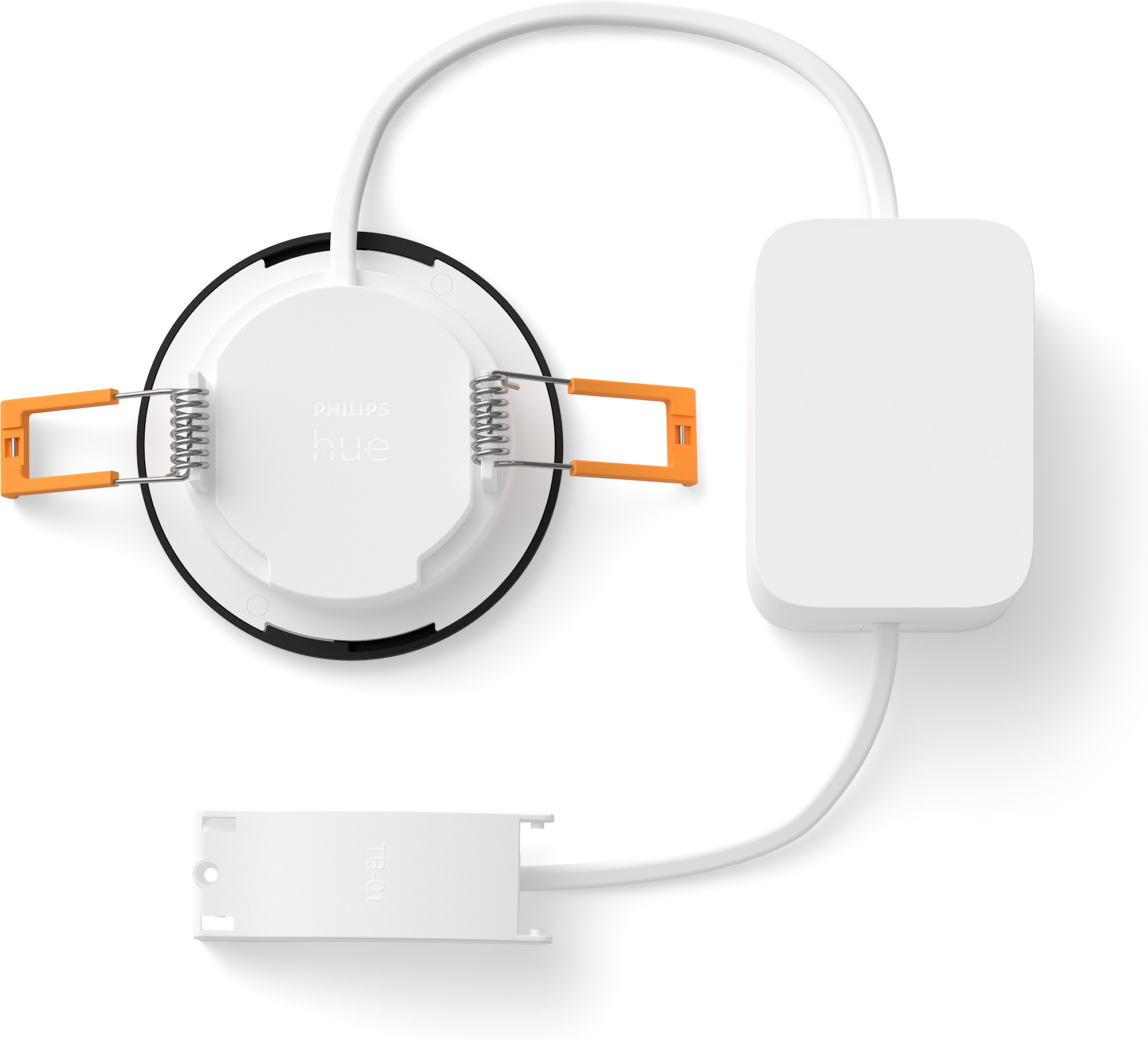 Philips Hue Slim süvistatav valgusti S - süvistatav kohtvalgusti, 90 mm, must - Image 5
