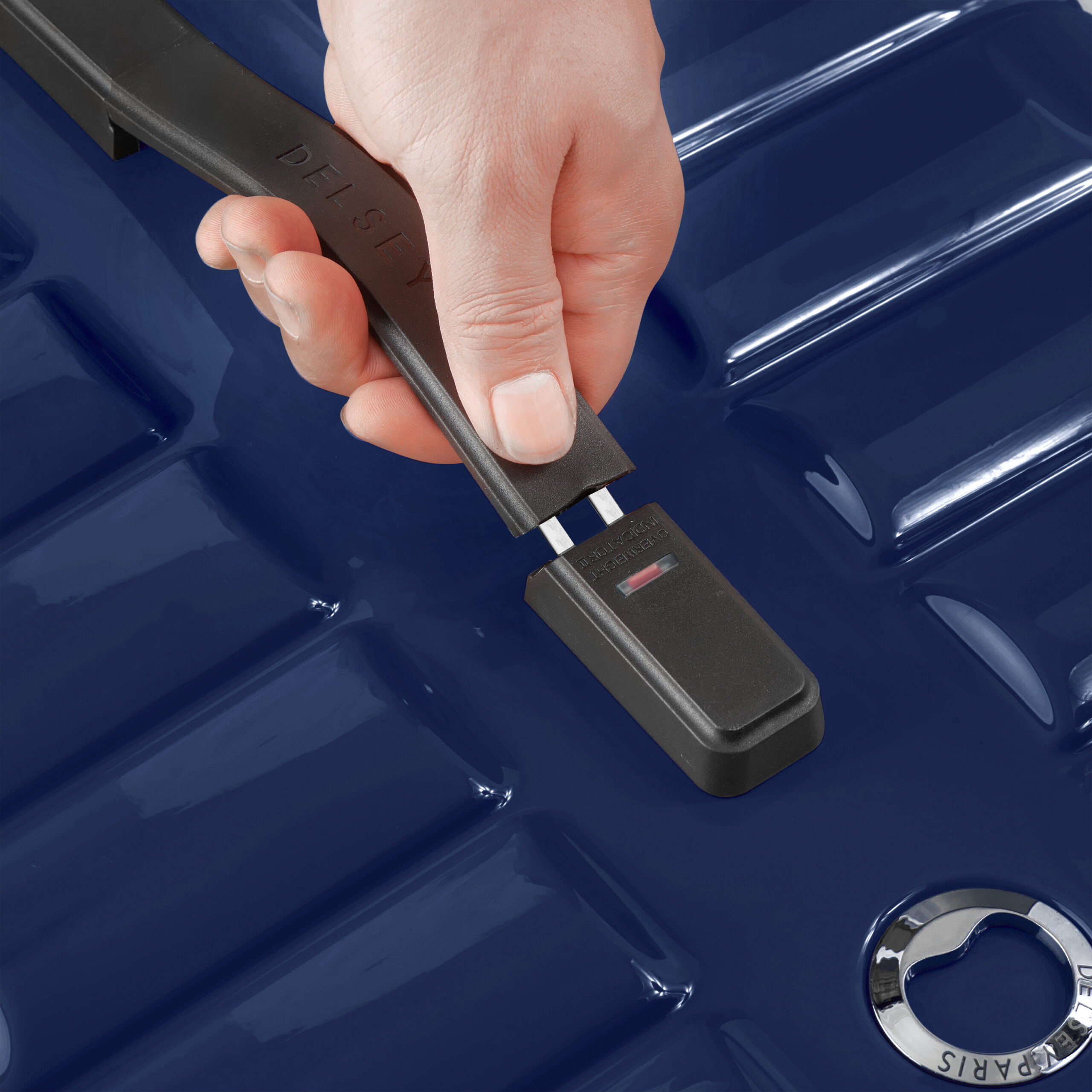 Delsey Shadow 5.0 pakiruum 80 cm kohver, sinine - Image 5