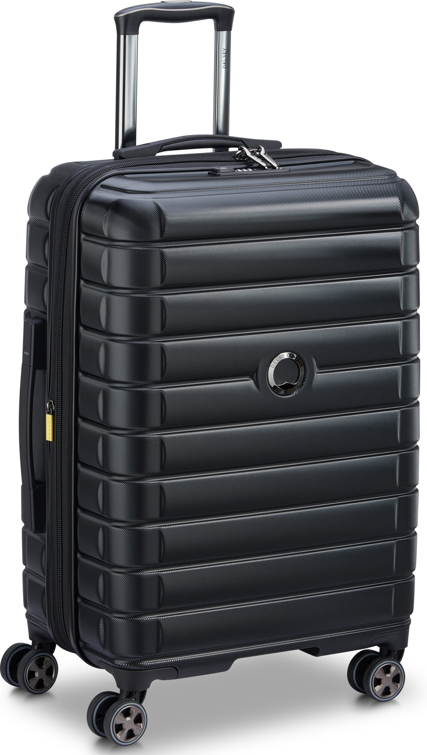 Delsey Shadow 5.0 laiendatav kohver 66 cm, must