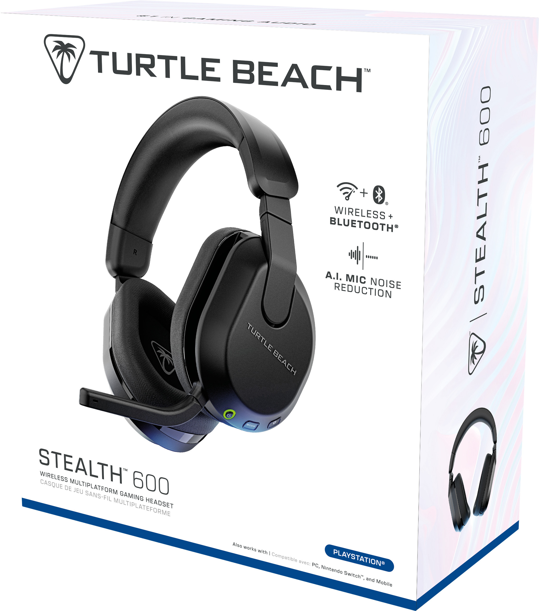 Turtle Beach Stealth 600 juhtmevaba mängukõrvaklapp, must, PlayStation / Switch / PC