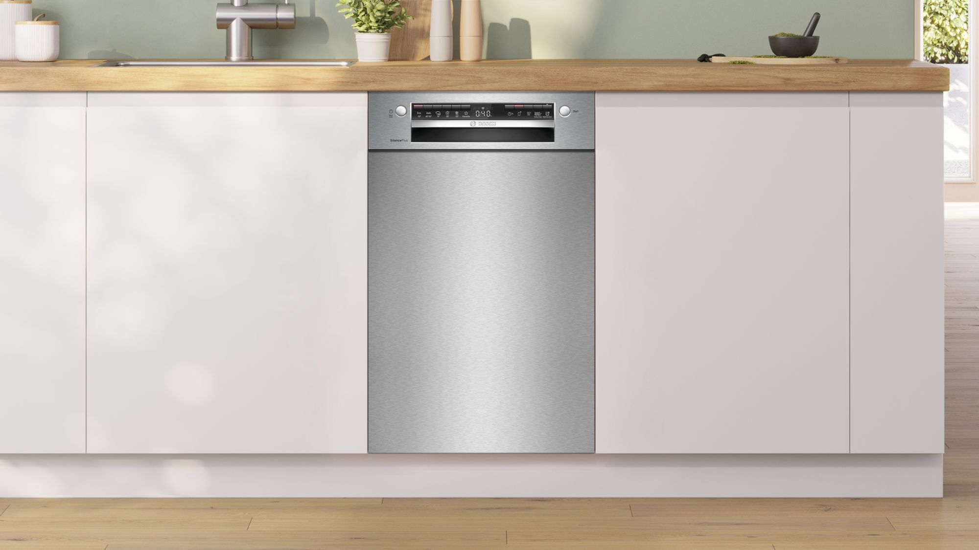 Bosch SPU4HMS10E Serie 4 nõudepesumasin, teras - Image 3