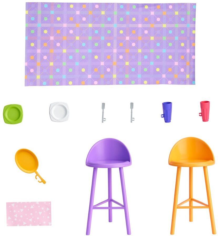 Barbie maja ja nuku mängukomplekt - Image 3