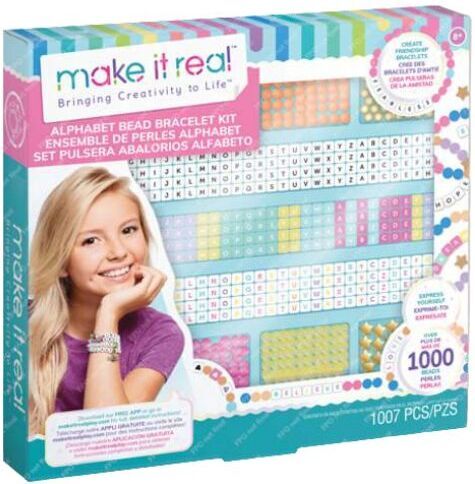 Make It Real käevõrukomplekt tähestikuga - tähestiku käevõrukomplekt