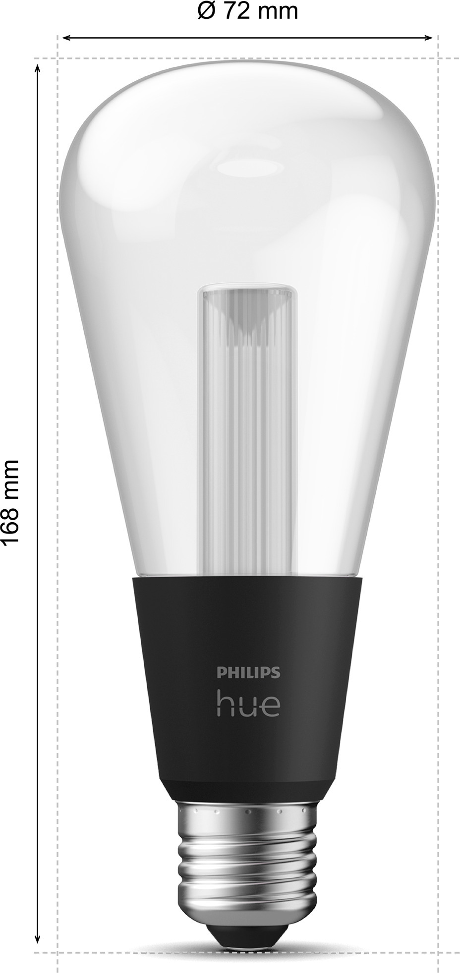 Philips Hue Lightguide Edison nutipirn, E27, ST72 - Image 4