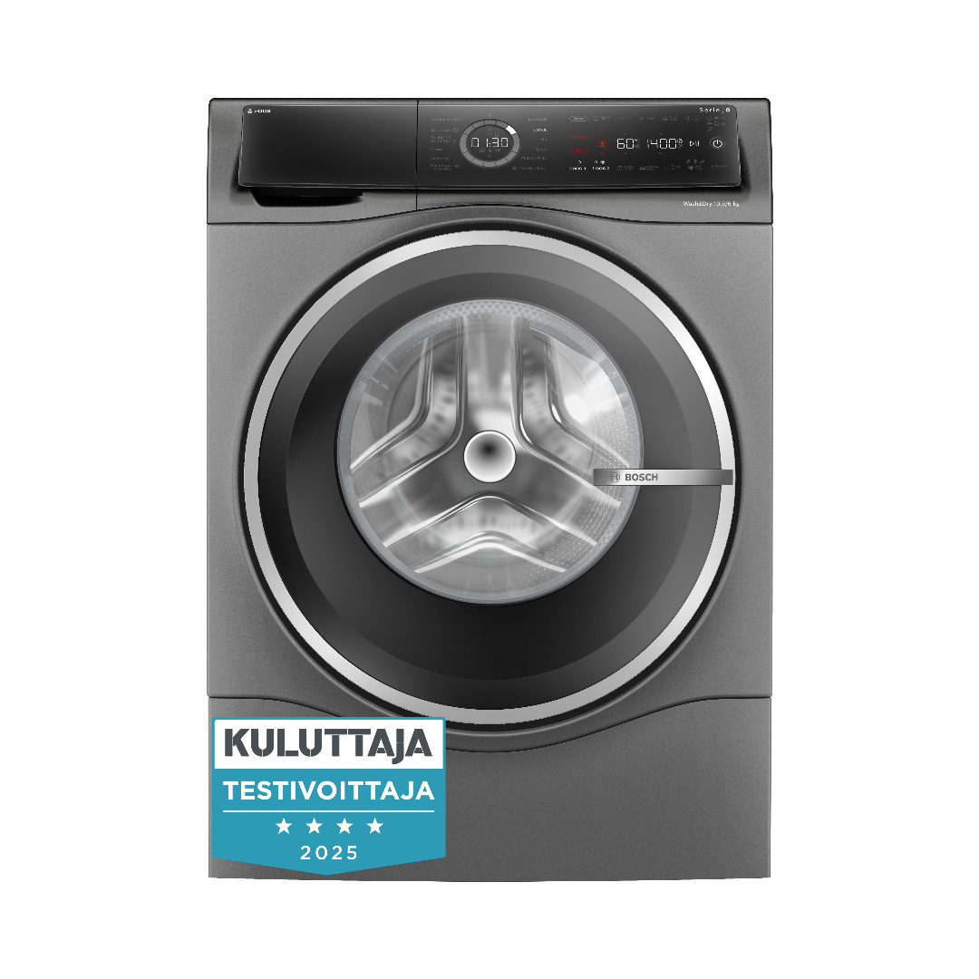 Bosch WNC254ARSN Serie 8 pesumasin, hall