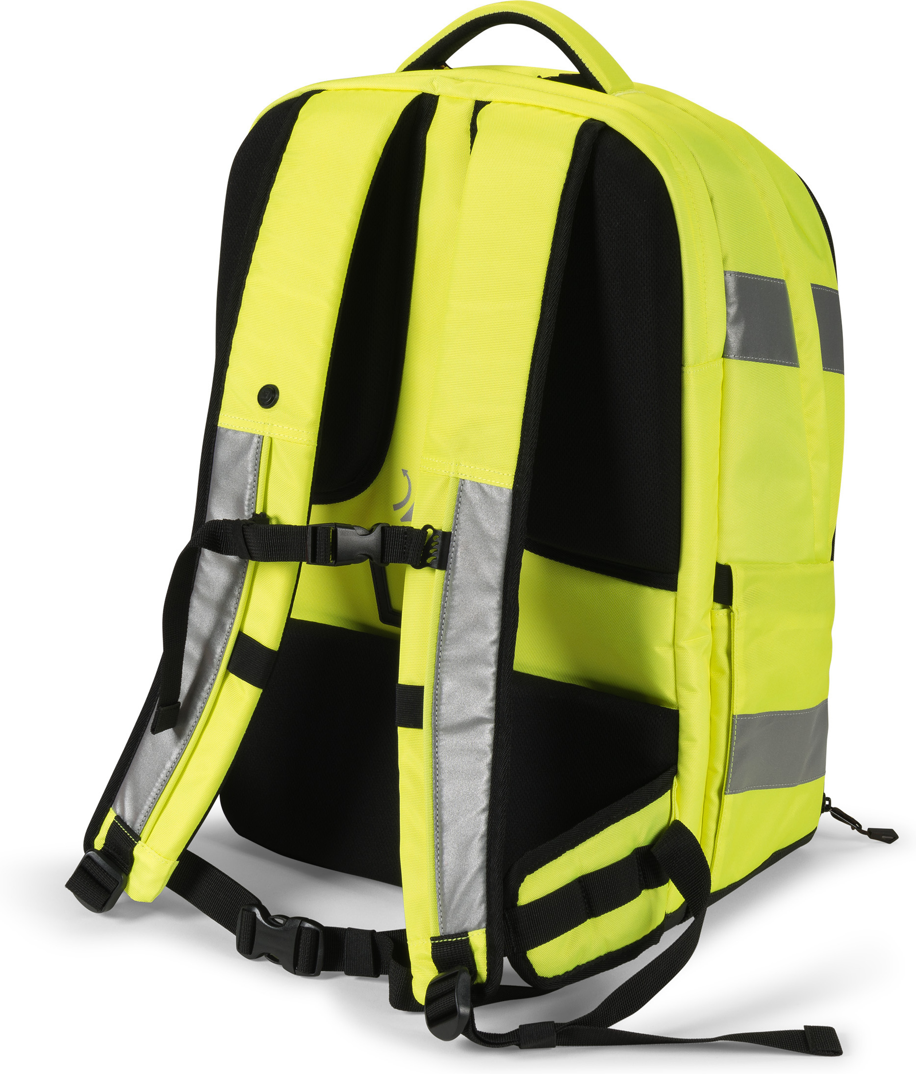Dicota HI-VIS 32–38L seljakott, kollane - Image 2
