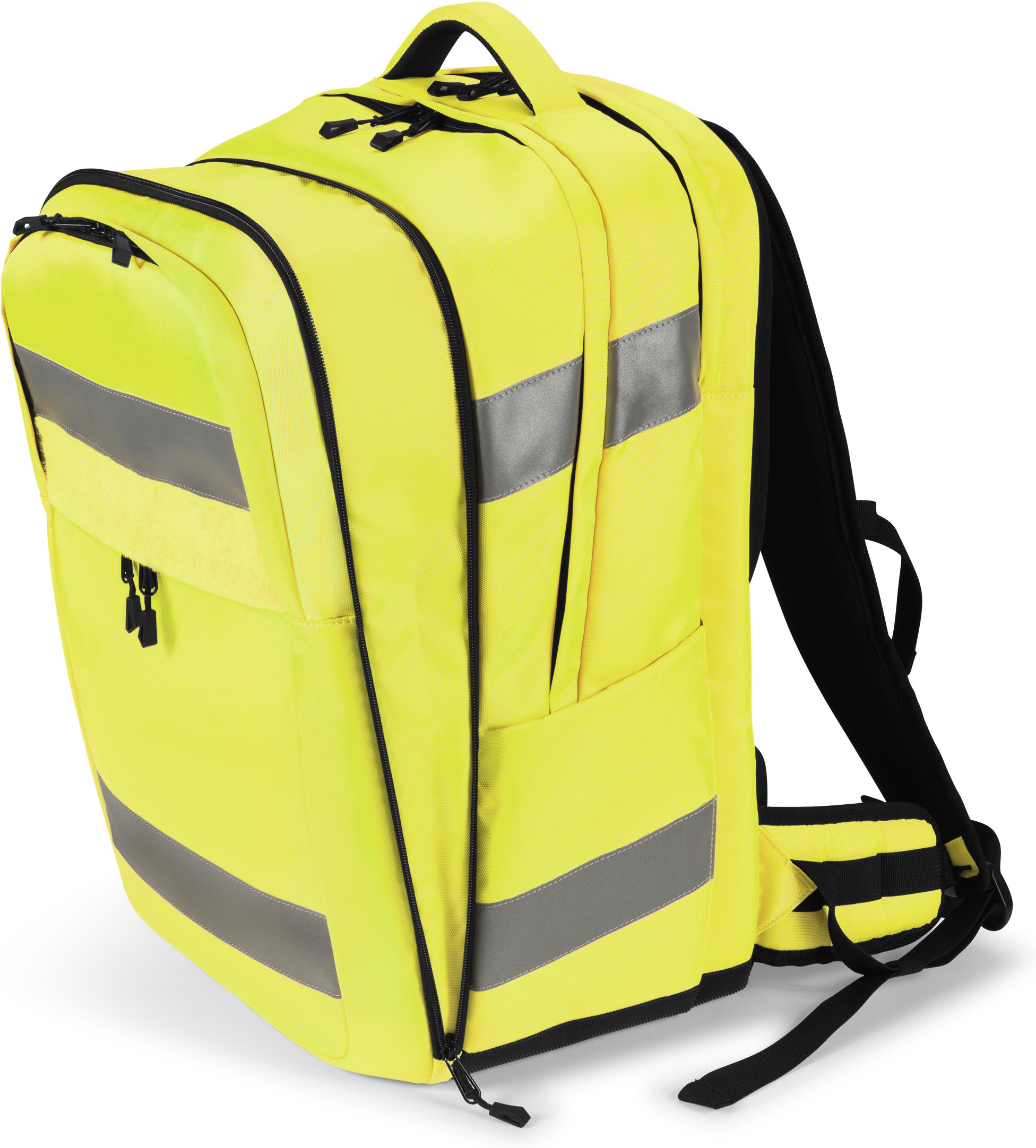 Dicota HI-VIS 32–38L seljakott, kollane - Image 5