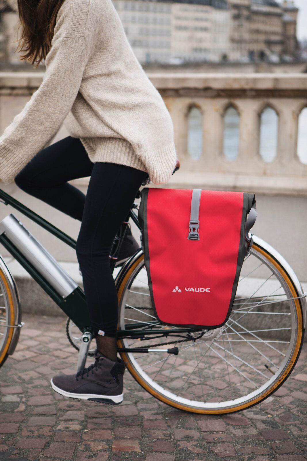 Vaude Aqua tagakülje kotid, punane, paar - Image 5