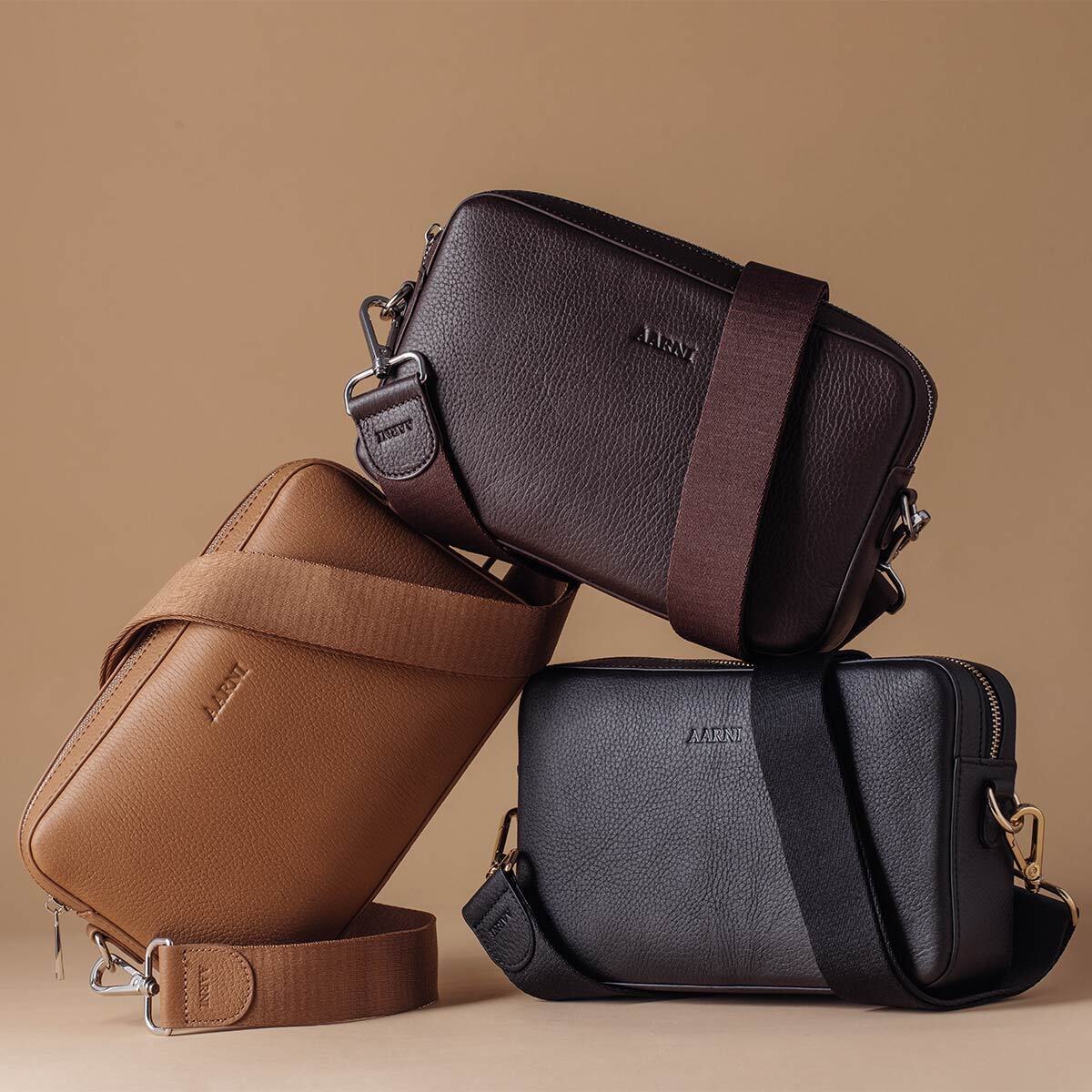 Aarni suur õlakott, must/hõbedane - Image 3