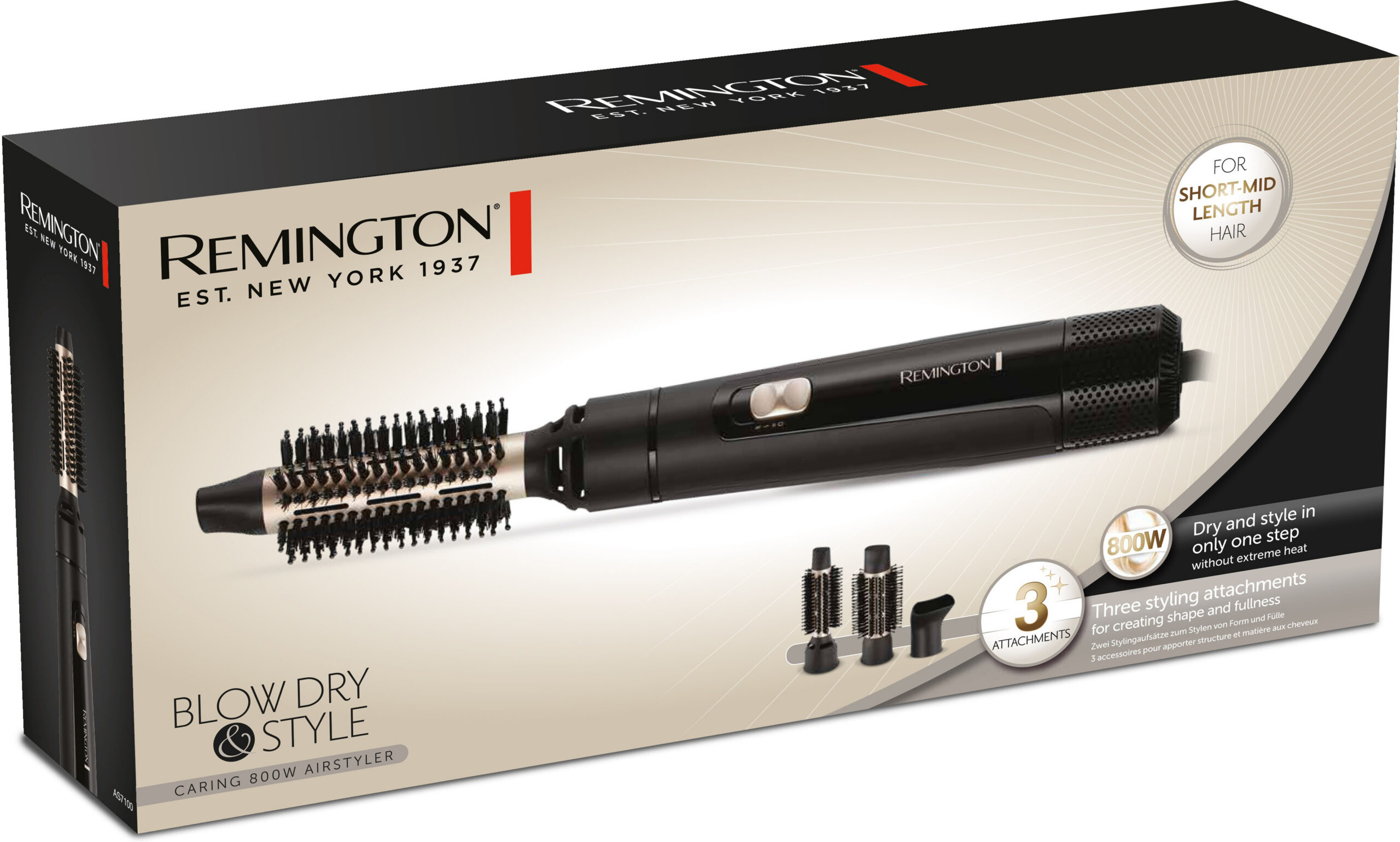 Remington AS7300 föönkuivataja ja -stiilimismasin 800W õhurull - Image 5