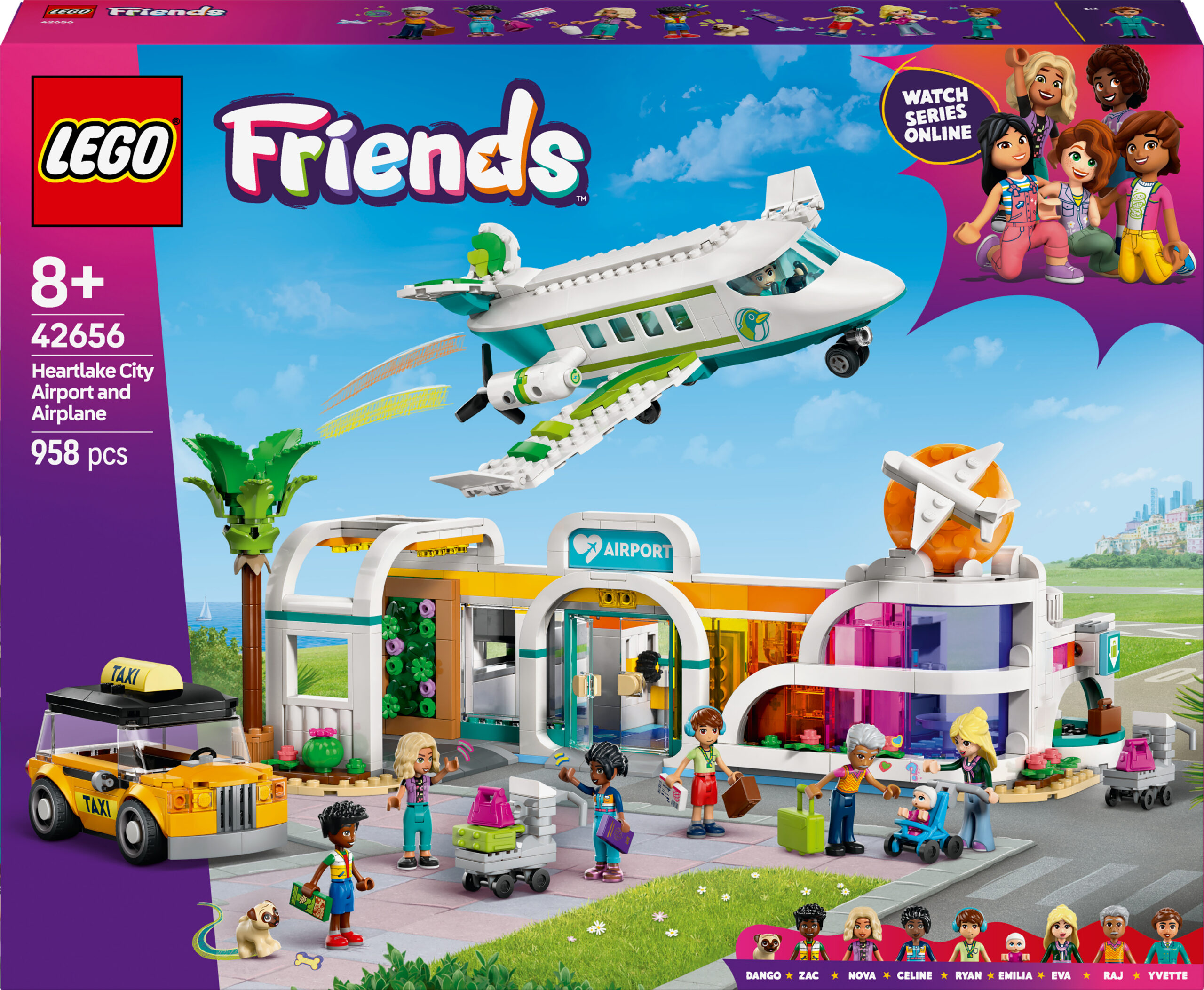 LEGO Friends 42656 – Heartlake City lennujaam ja lennuk