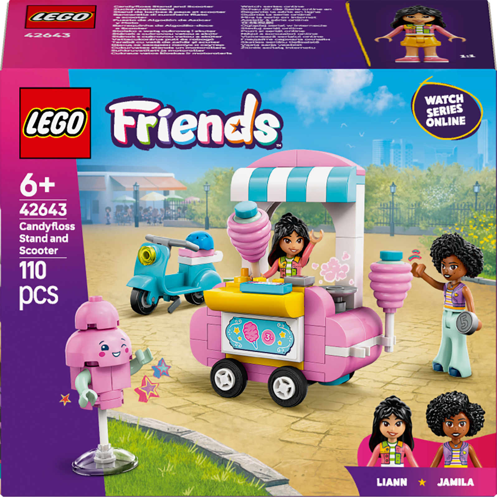 LEGO Friends 42643 – Suhkruvatipood ja tõukeratas