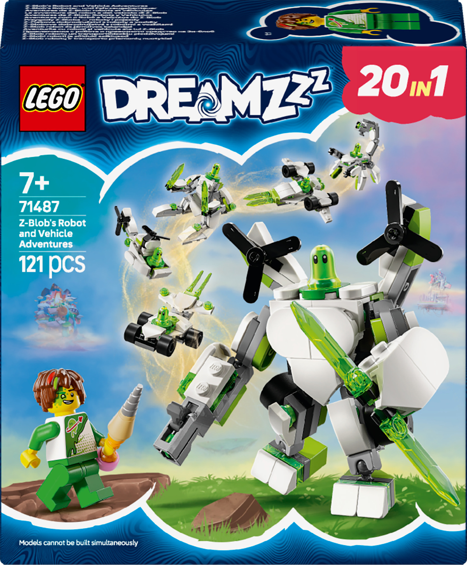 LEGO DREAMZzz 71487 - Z-Blobi roboti- ja sõidukiseiklused