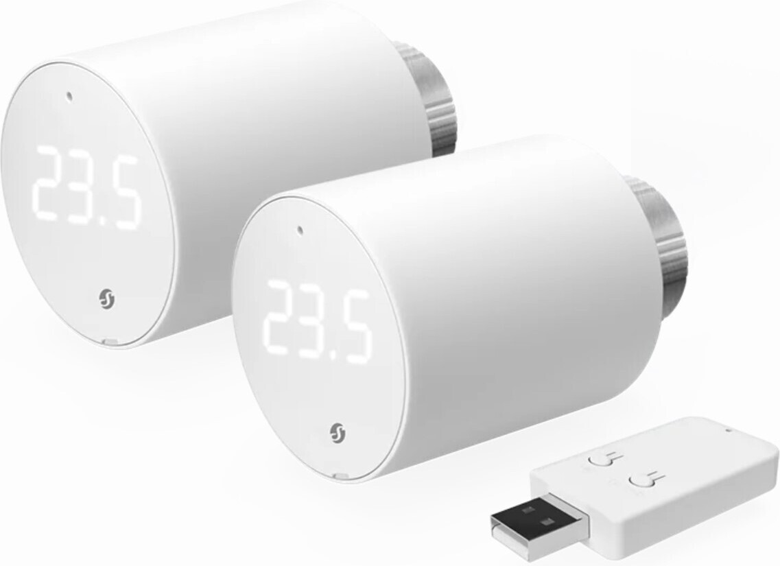 Shelly BLU TRV + BLU Gateway Gen3 nutikas termostaat, 2 tk