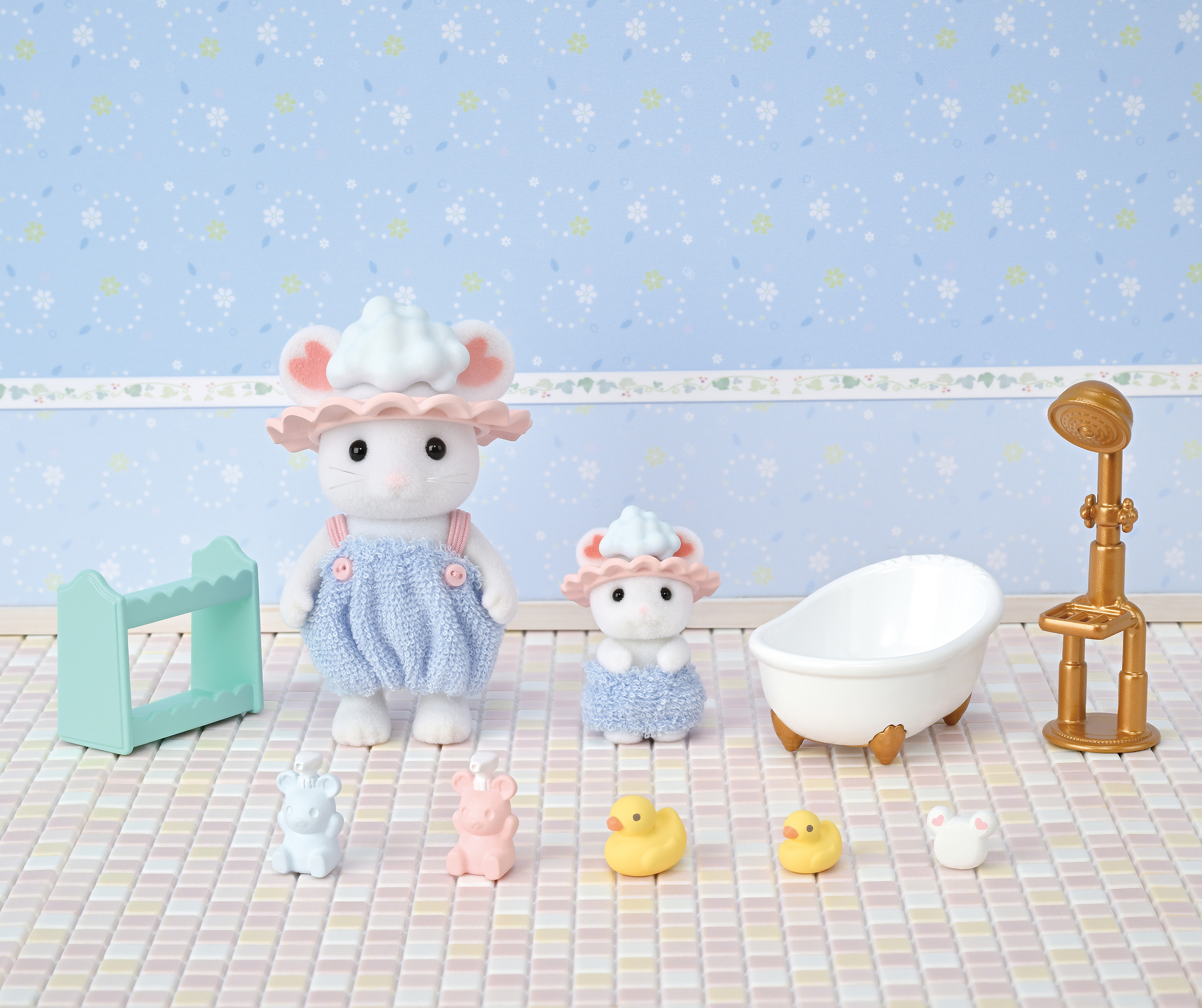 Sylvanian Families õed-vennad vannis - Image 3