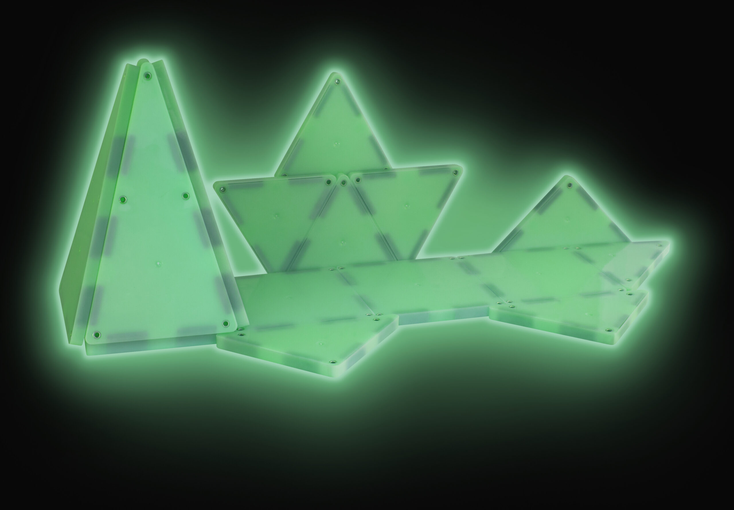 MAGNA-TILES Glow pikenduskomplekt, 16 osa - Image 3