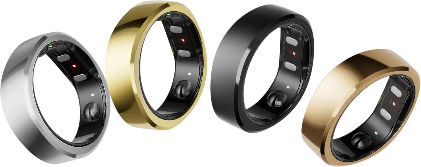 RingConn Gen 2 nutikas rõngas, must, suurus 12 - Image 2