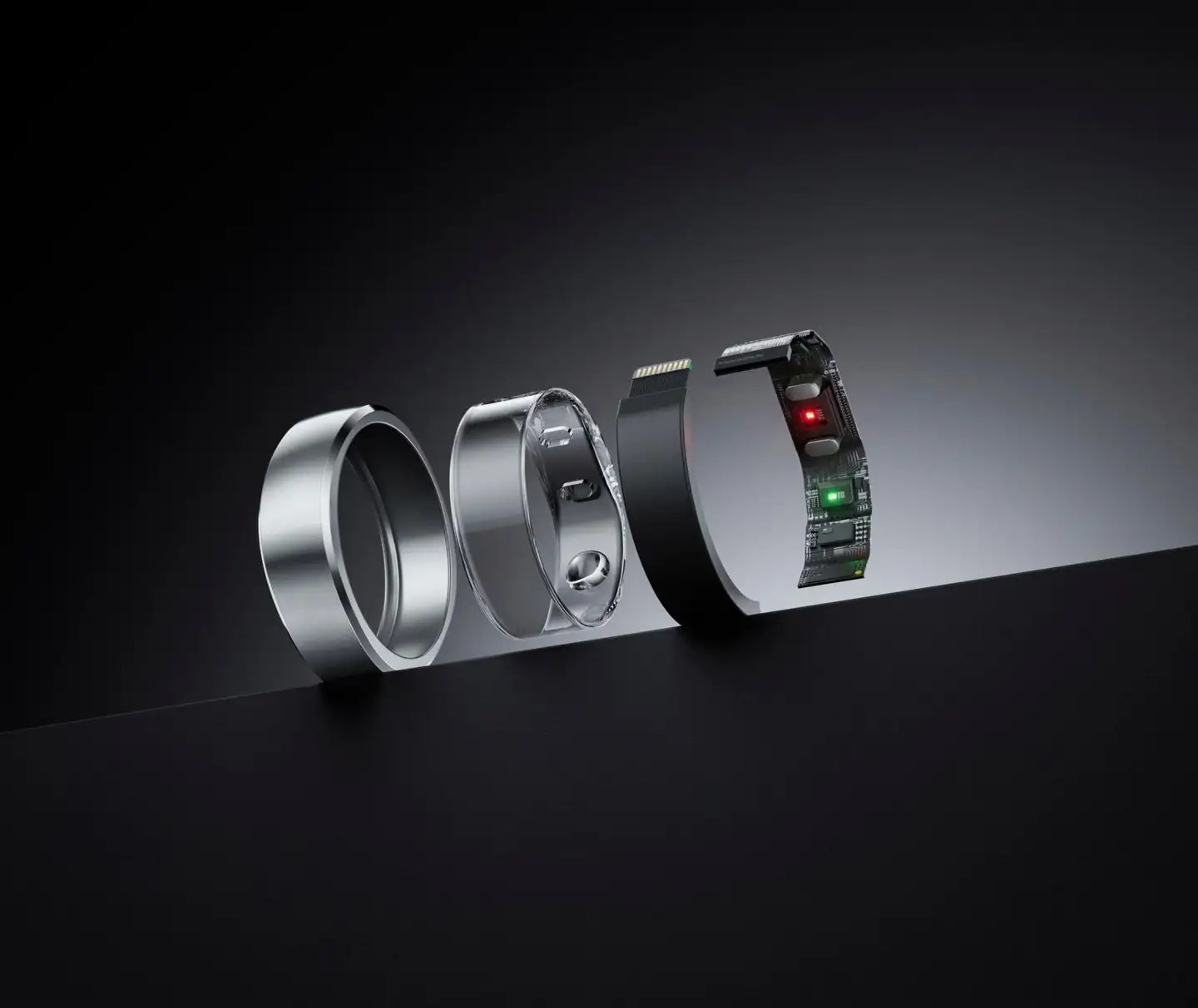 RingConn Gen 2 nutikas rõngas, must, suurus 12 - Image 5