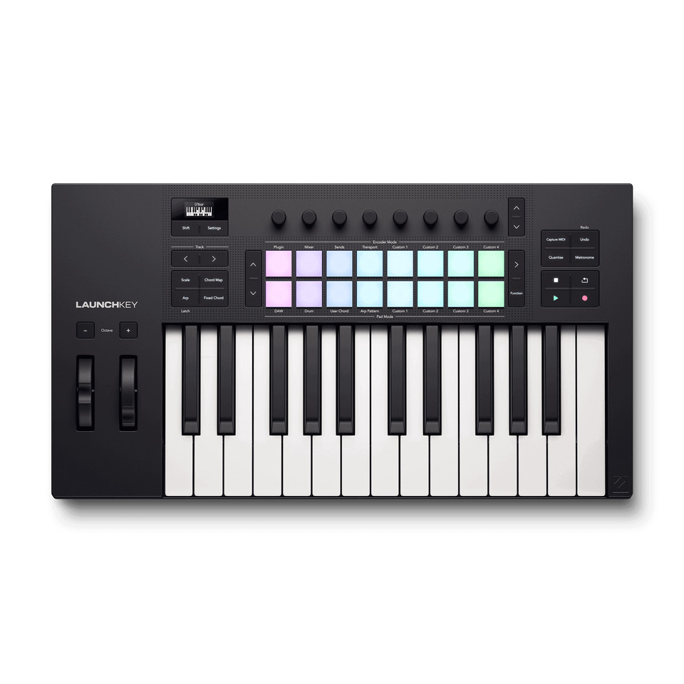Novation Launchkey Mini 25 MK4 MIDI klaviatuur