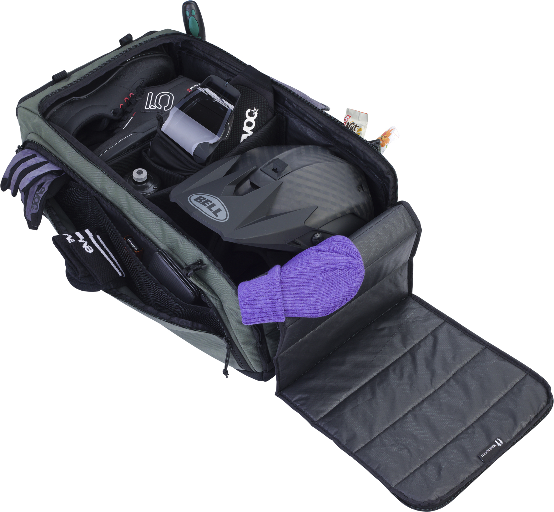 Evoc GEAR BAG 55 varustuskott, roheline - Image 5