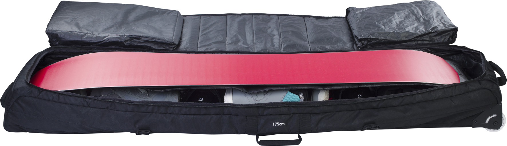Evoc SNOW GEAR ROLLER M suusakott, must (160 cm) - Image 2