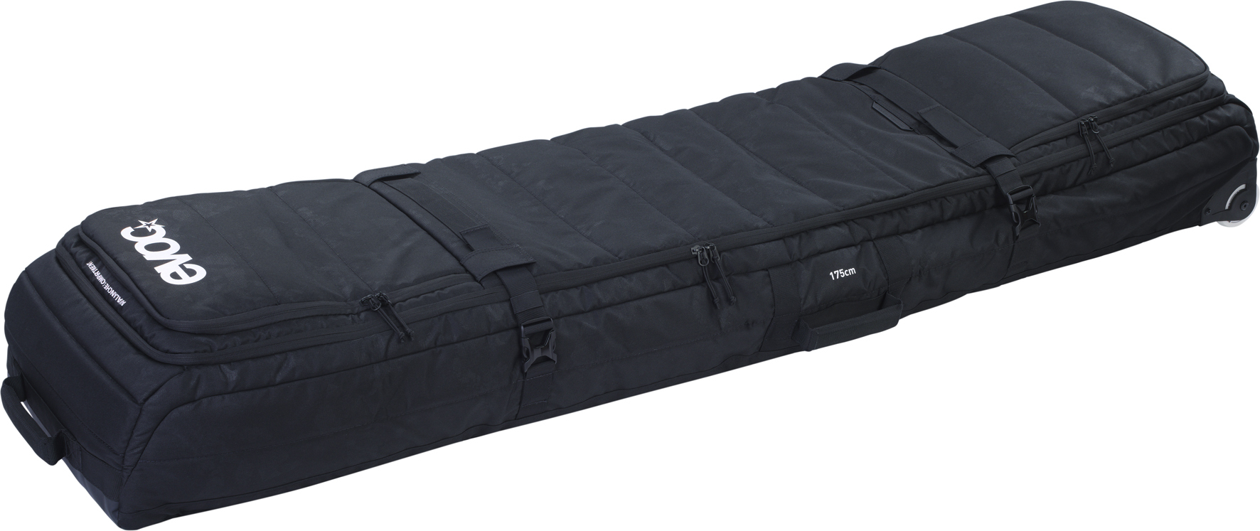 Evoc SNOW GEAR ROLLER L suusakott, must (175 cm)