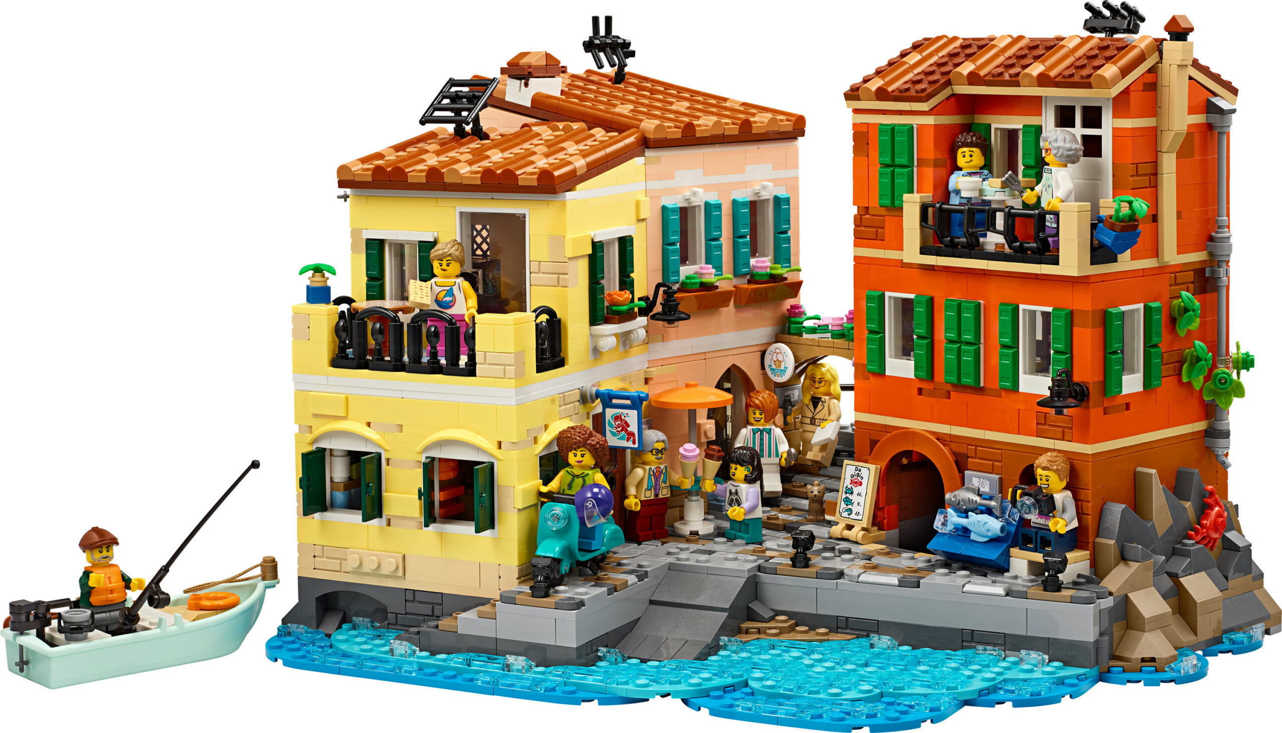LEGO Ideas 21359 Itaalia Riviera - Image 2