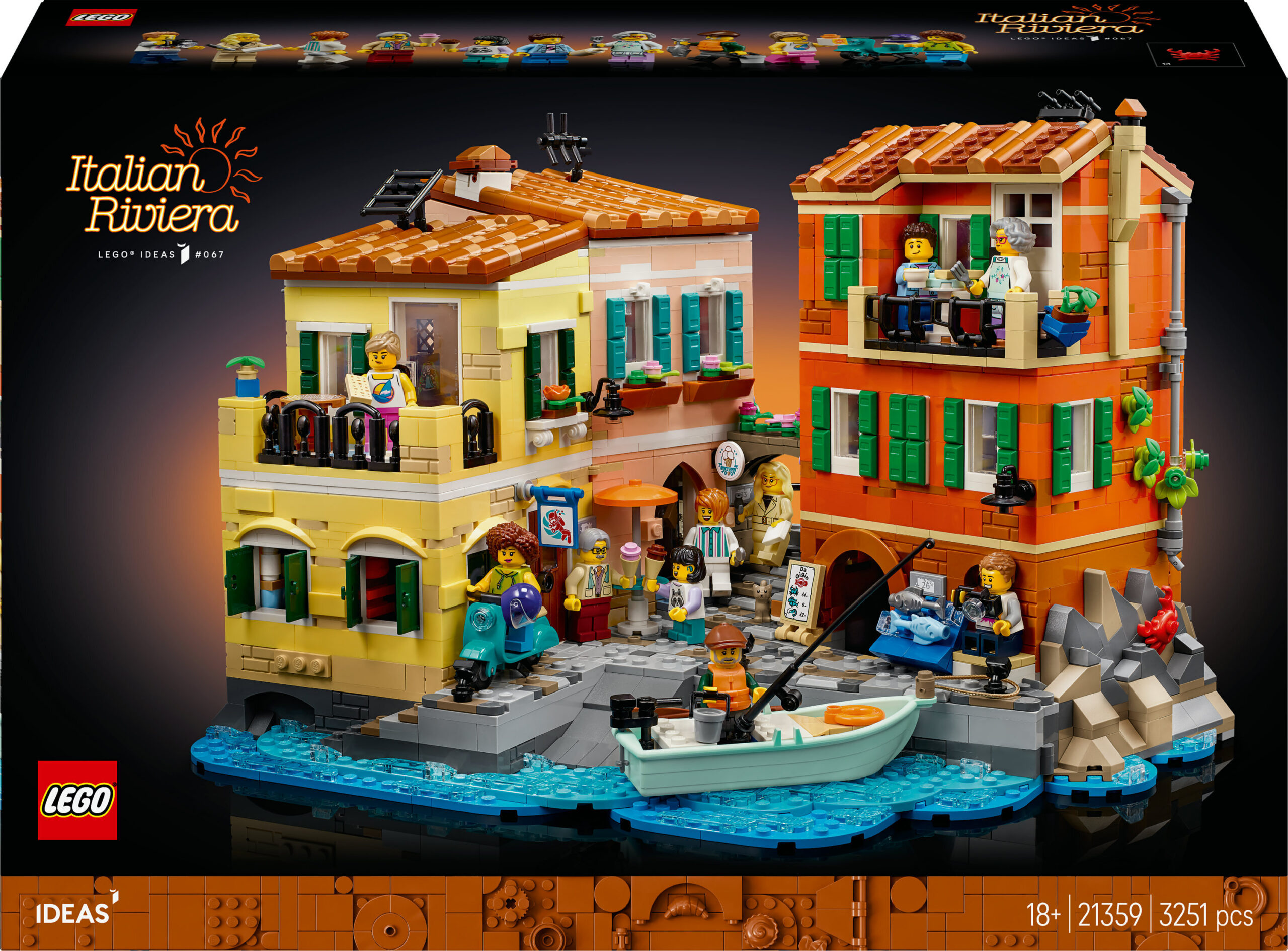 LEGO Ideas 21359 Itaalia Riviera
