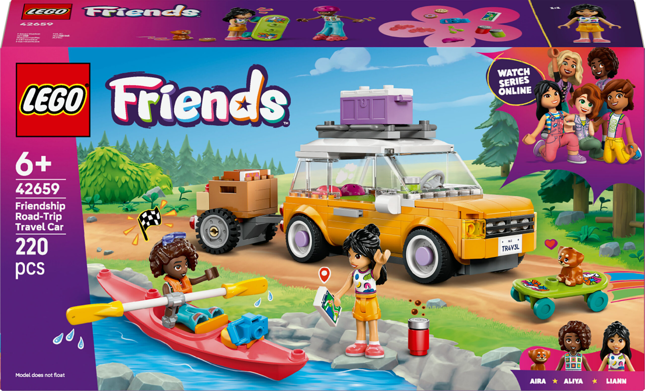 LEGO Friends 42659 - Sõprade hästivarustatud matkaauto