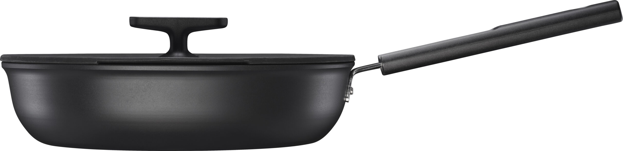 Fiskars kõva pinnaga praepann 26 cm kaanega