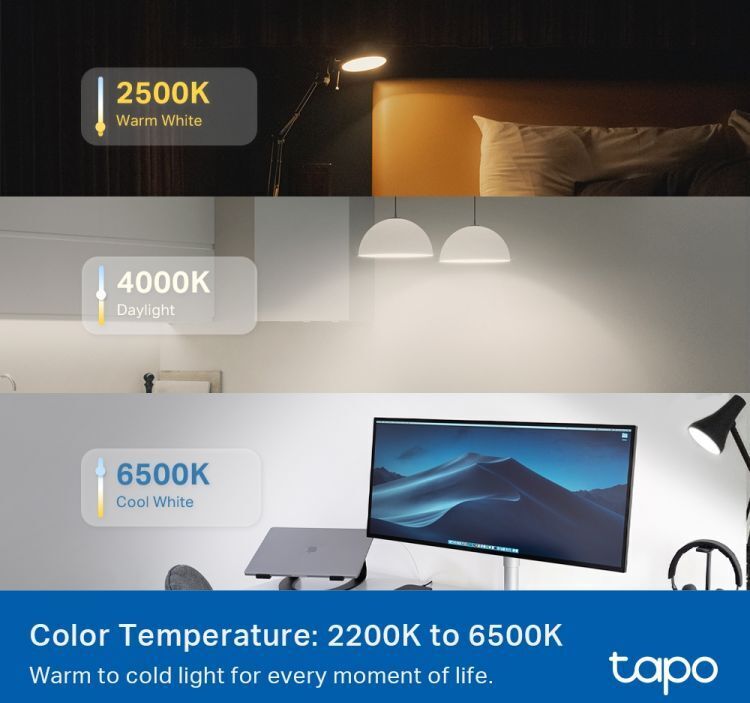 TP-Link Tapo L535E LED nutikas pirn, E27, 1055 lm - Image 4