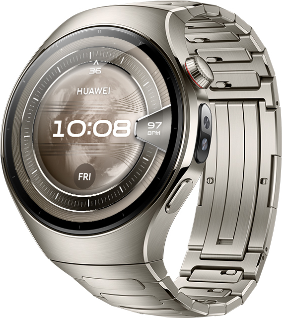 Huawei Watch 5 nutikell, 46 mm, titaan