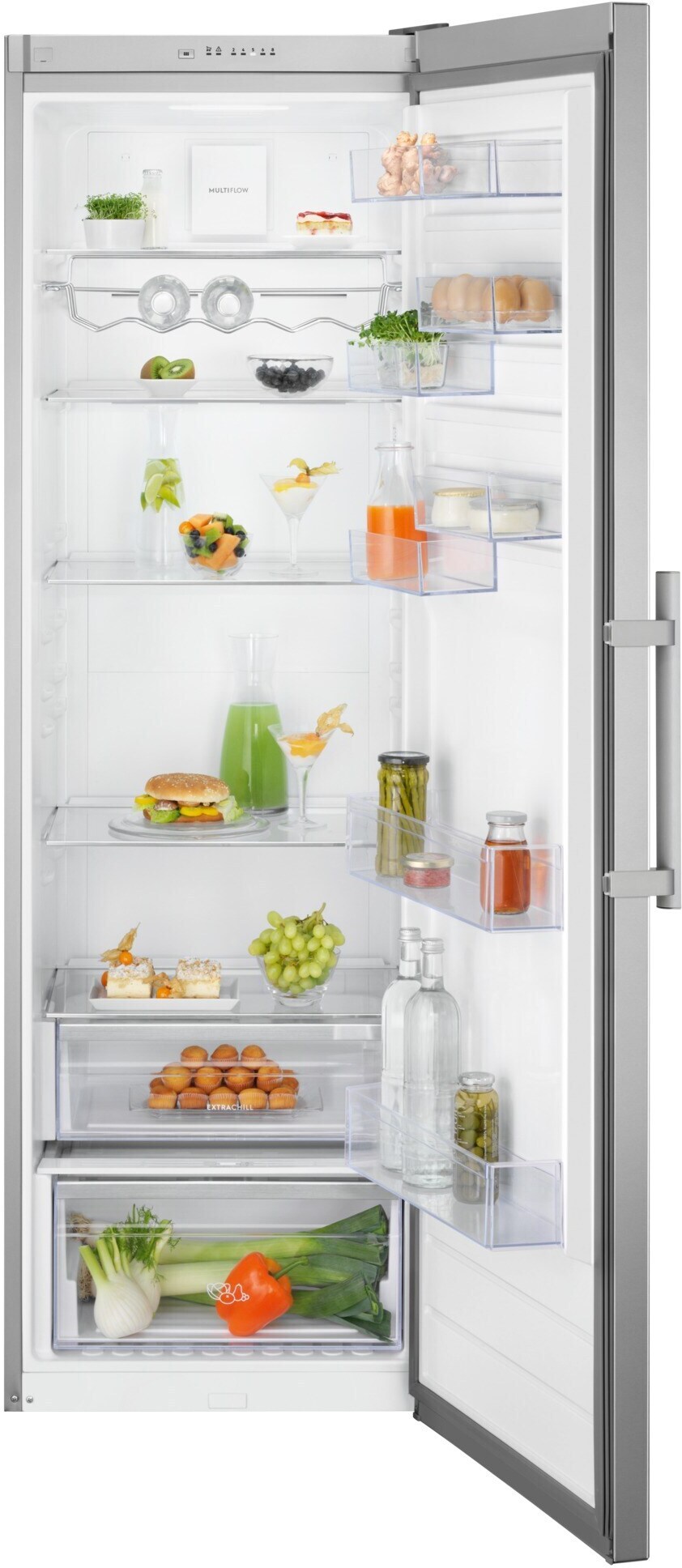 Electrolux ERC9MEX külmkapp, hall / teras - Image 2